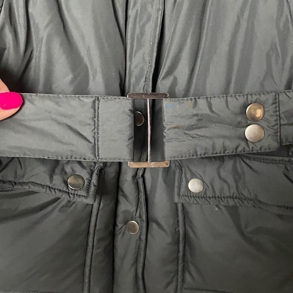 goose down jacket size medium black ski outdoor - Picture 10 of 11